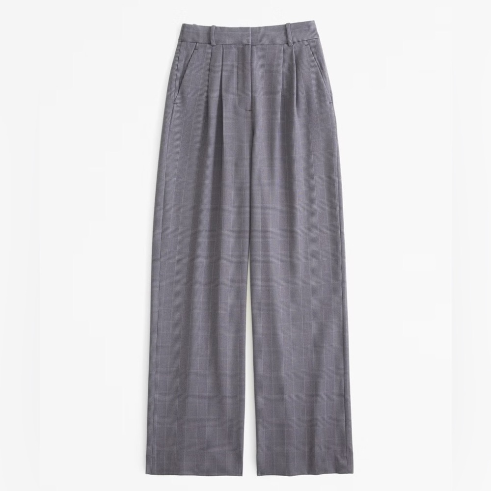 Abercrombie & Fitch Gray Women's Trousers